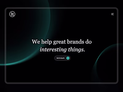 A storytelling-driven site to attract challenger brands
