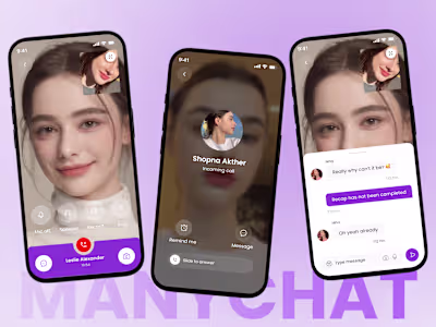 Chat Mobile App Design