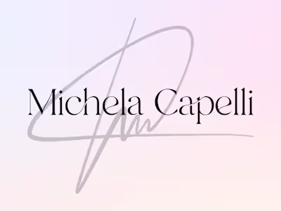 Michela Capelli - Logo Design