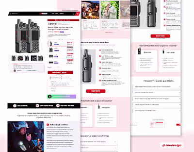 Rapid radio product page
