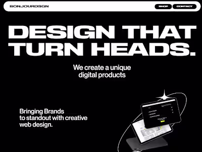 Bonjourdsgn Web Studio