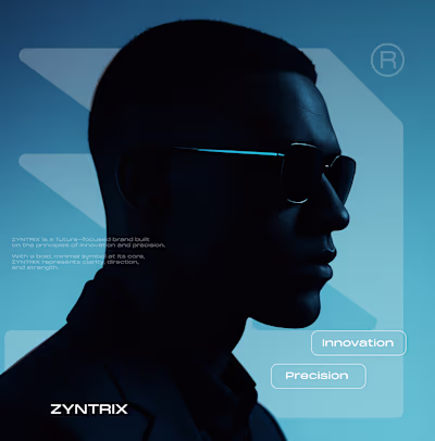 Zyntrix – Precision-Driven Visual Identity