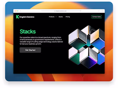 Kingdom Solutions - UX/UI & Product Designer