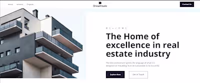 Website for a graduation project