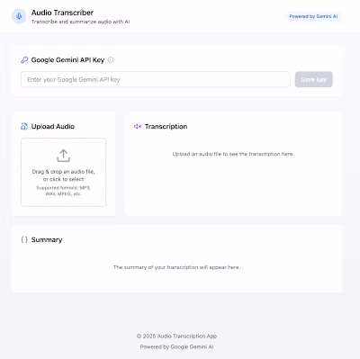 Audio to Text Project
