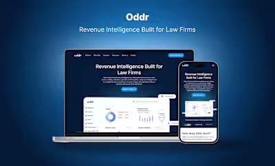 Website Development for Oddr's Revenue Intelligence Platform