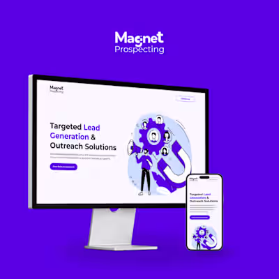 Lead Generation & Sales Agency Website Design & Development