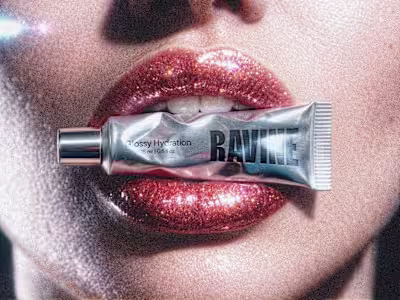 Glossy. Messy. Intentional.
RAVINE is a