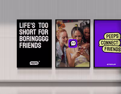 Friends Social App Brand Identity