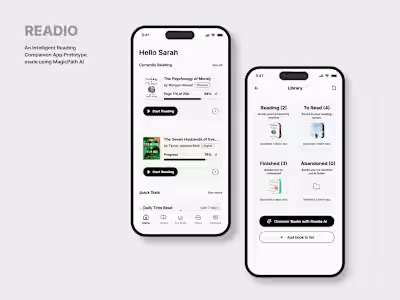 Readio - Intelligent Reading Companion App 