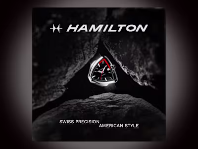 Project: Luxury Watch Poster Concept