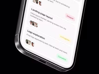 Rebrand Workflow UI Design