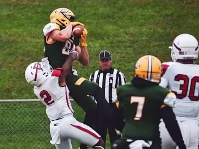 Football Celebrates Homecoming Game Win