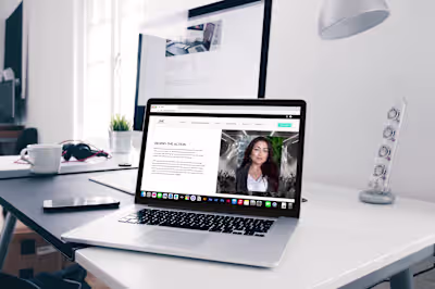 Modern Stylized Talent Agency Branding