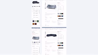 CITY Furniture: PDP Configurator