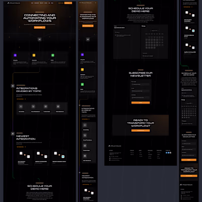 Landing Page Design Project