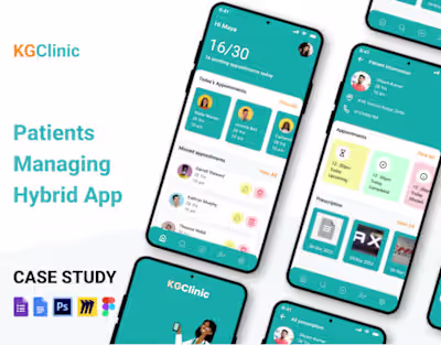 Figma - Hybrid Mobile Application Design