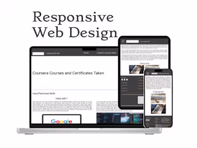 Website blog with responsive design | Case Study