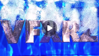 3D Liquid and Water Dropping Animation