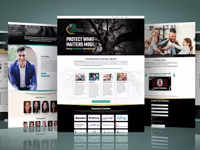 WordPress Website Design w/ Agent Login