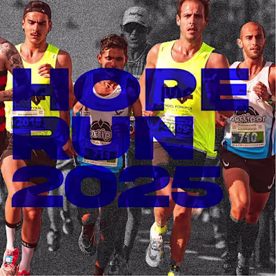 Hope Run 2025 — Poster & Print Campaign