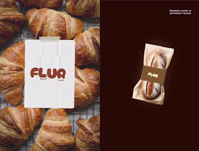 Flur Bakery Branding Identity