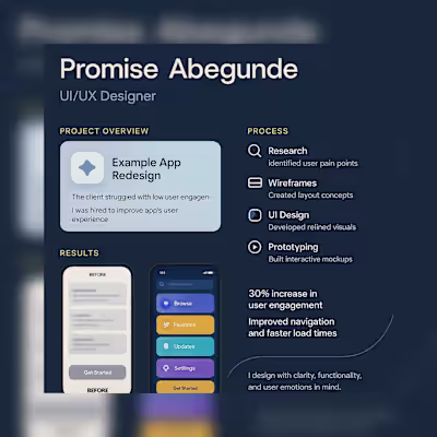 Boosting User Engagement by 30% Through Streamlined UI/UX Design