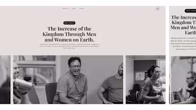Elegant Church Website 