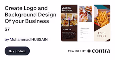 Creative Restaurant Branding and Graphic Design