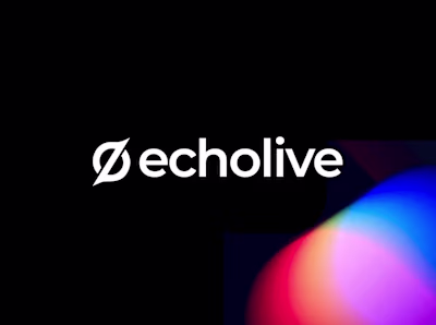 Echolive Branding: Futuristic Logo Design