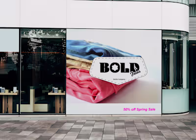 Branding design BOLD Jean