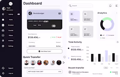 Dashboard - UXUI Concept