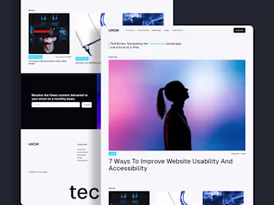TechBytes - CMS powered blog site