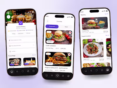 White-Label Food Delivery App UI/UX Design