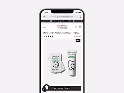 Product Page Design