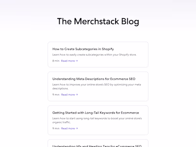 Research-based Blog Writing