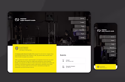 EARS - Eastman Audio Research Studio