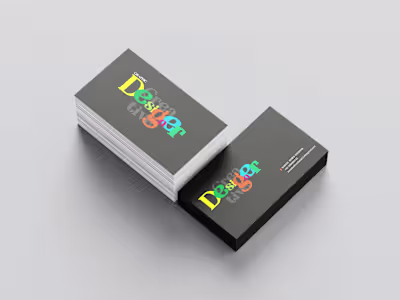 I will do a professional business card design for your business