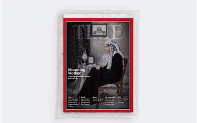 Time magazine, Whistler's Mother Reimagined - Print Design 