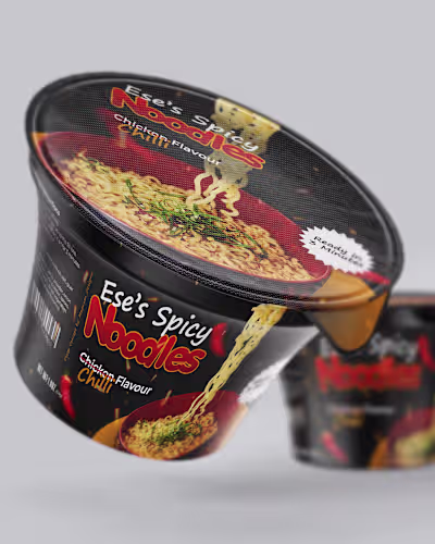 Cup Noodles | Package design :: Behance