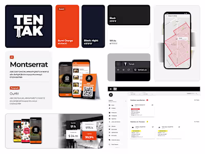 A bento-style grid showcasing the 2019 Brand Guidelines for ...