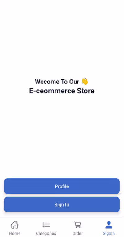 Full-Featured E-Commerce App | Fast, Secure & User-Friendly.