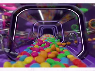 Video Edit for Cadbury Gems
