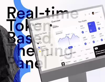 Real-Time Theming UI for SaaS Dashboards