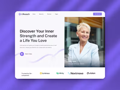 Lifkoach – Figma to Webflow
