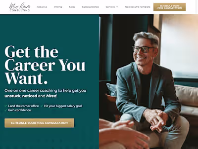 Marks Career Consulting Website 