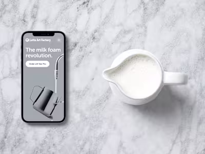 Latte Art | Webflow Development
