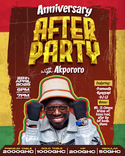 Comedy Event Social Media Flyer