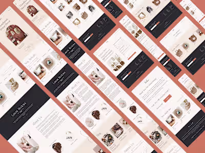 Adaptive eCommerce Website UX/UI Design