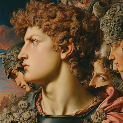 These artworks were all generated in Midjourney — blending c...